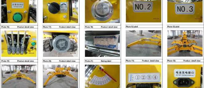 1ton 3 ton 5ton 3t electric diesel mini telescopic rubber crawler winch crane